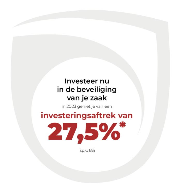 27,5% investeringsaftrek voor bedrijven